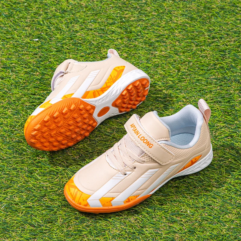

Kids Adult Universal Football Boots Breathable Mesh Upper Shock Absorption Durable Spikes Design Outdoor Grass CourtProfessional