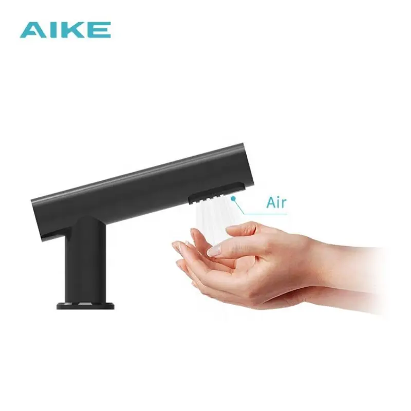 AIKE Automatic Hands Dryer NEW Desigen High Speed Faucet Dryers For Bathroom Stainless Steel Tap Air Hands Drying Machine Toilet