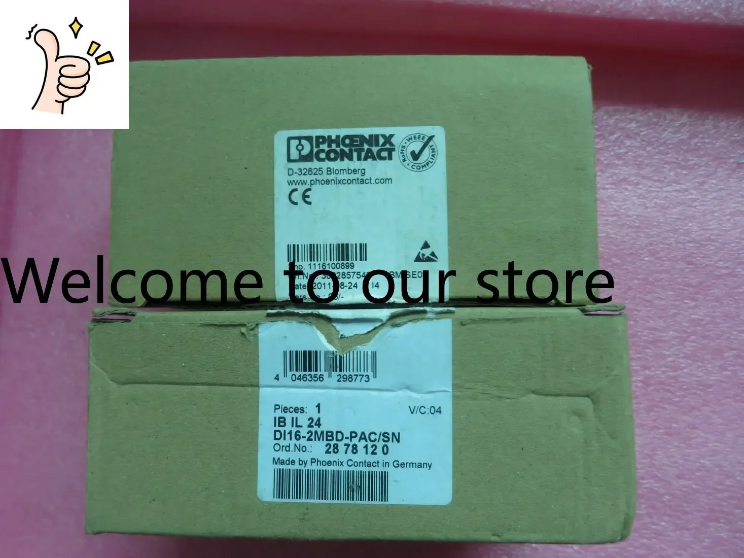Original Genuine Phoenix Module IB IL 24 DI16-2MDD-PAC/SN 2878120 In Stock