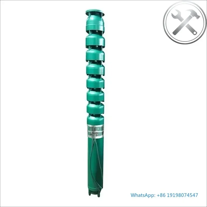 

QJ Durable Submersible Pump 110KW 380V/660V 640m Head Compact for Rural Household Supply
