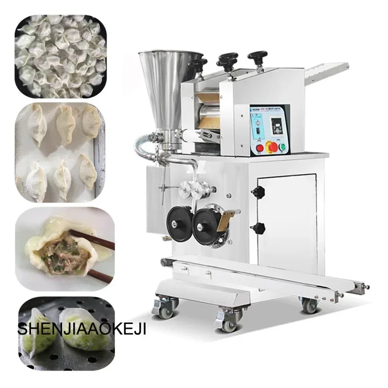 JGB-180 Automatic Commercial Large-Scale Dumpling Machine Imitation Hand-Made Dumpling Making Machine Jiaozi Maker 220V/380V