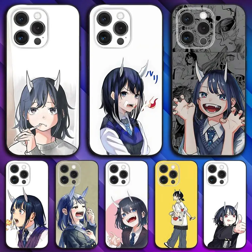 

Anime R-Ruri Dragon Phone Case For iPhone 16,15,14,13,12,11,Pro,Max,Plus,X,XS,SE4,E,Mini,Soft Black Case