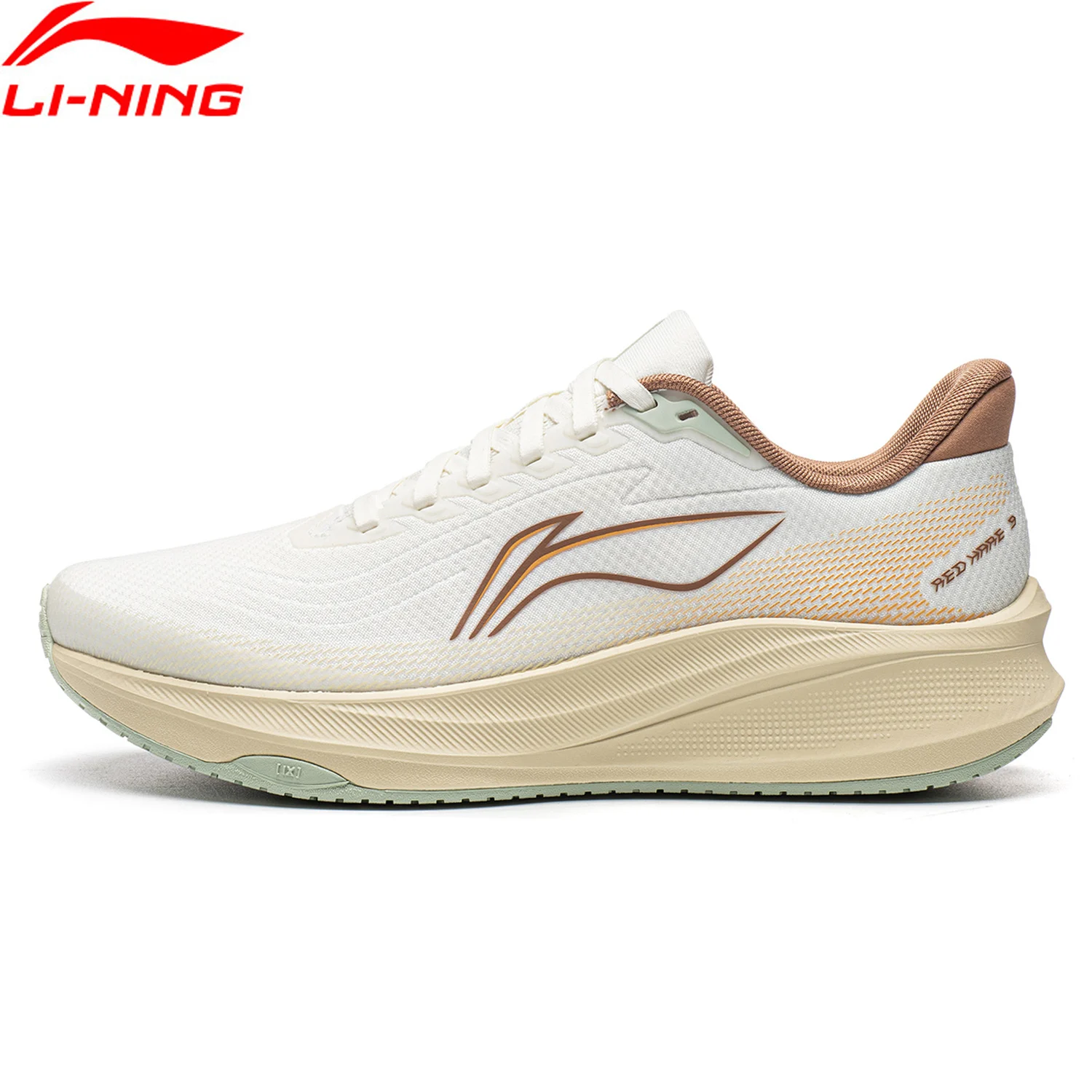 Li-Ning 女性用 RED HARE 9 レーシング ランニングシューズ LIGHT FOAM ULTRA 反射性安定性 LiNing トレーニングスニーカー ARPW026 1