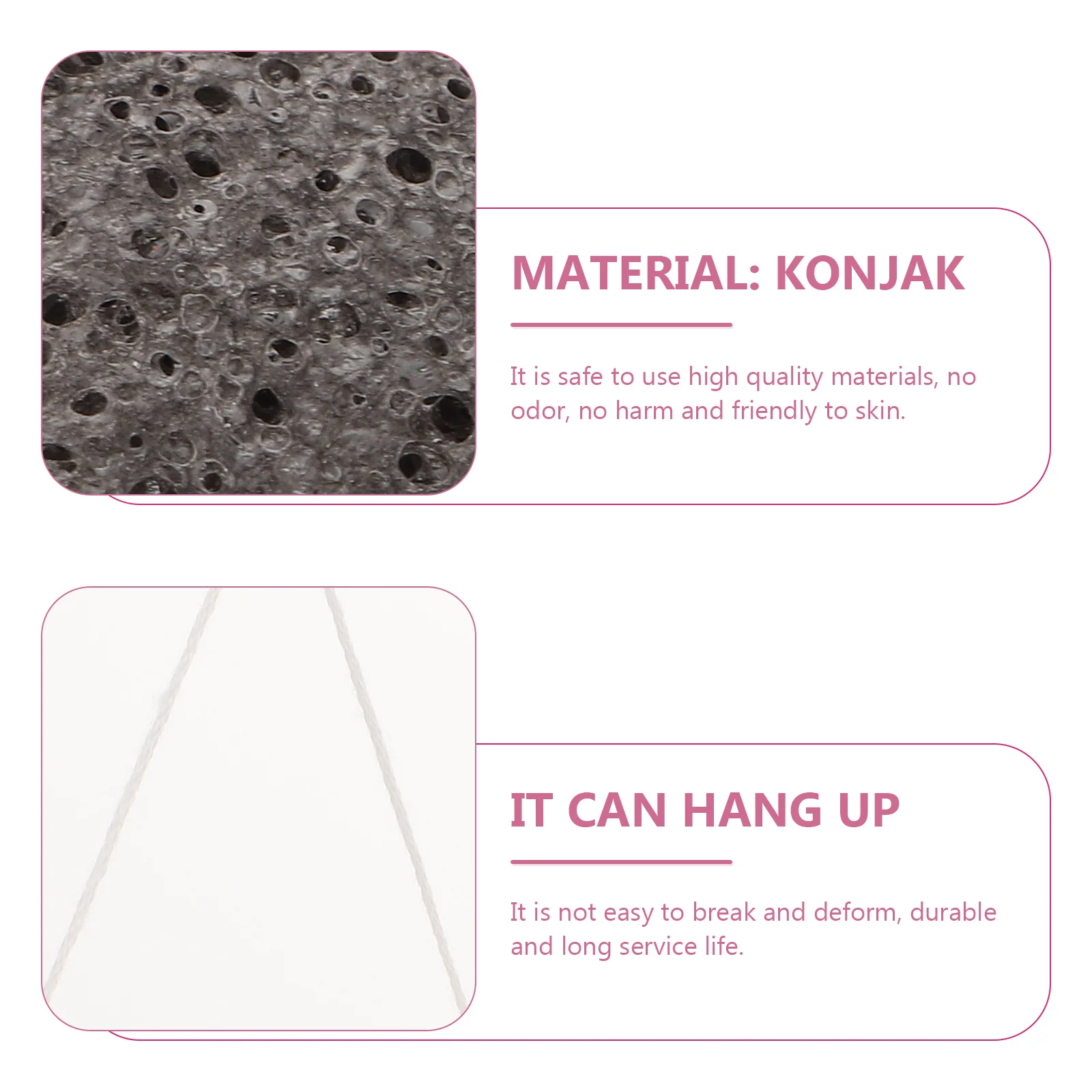 Gesichtsreinigungsschwamm, Peeling, Verunreinigungen, Öl entfernen, sanfter Wäscher, geeignet für die tägliche Reinigung, Make-up-Entfernung, perfektes Geschenk