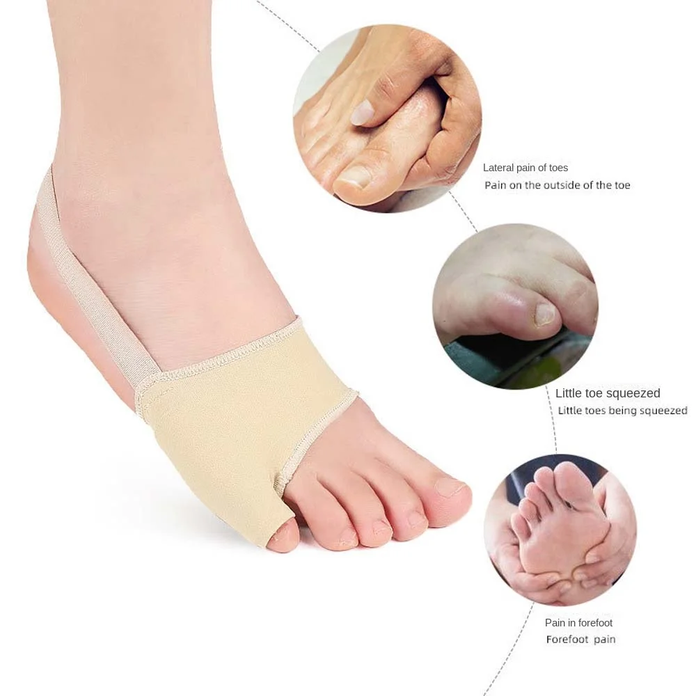 Toe Valgus Adjuster Little Toe Straightener Toe Orthotics Brace Pedicure Tool Little Toe Separators Elastane SEBS