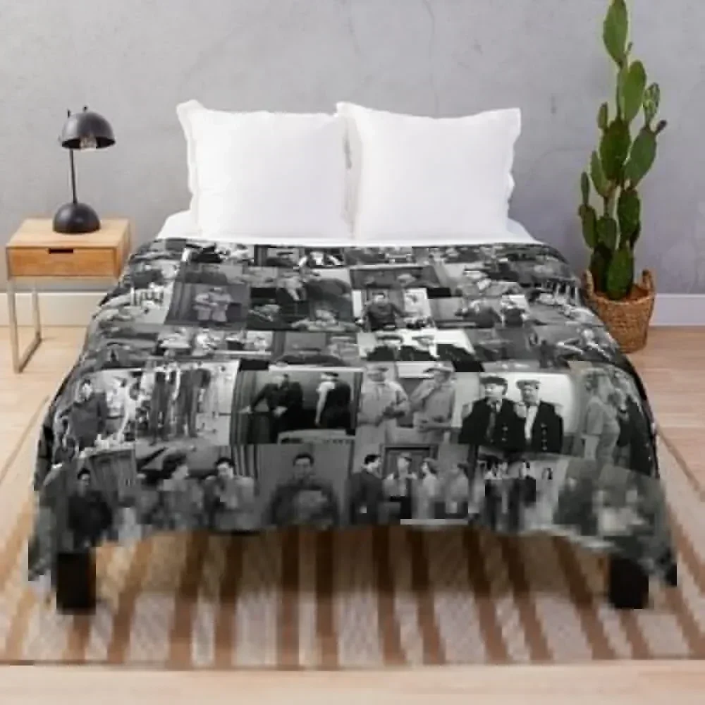 

The Honeymooners Throw Blanket Portable Lightweight Blanket for Travel Camping