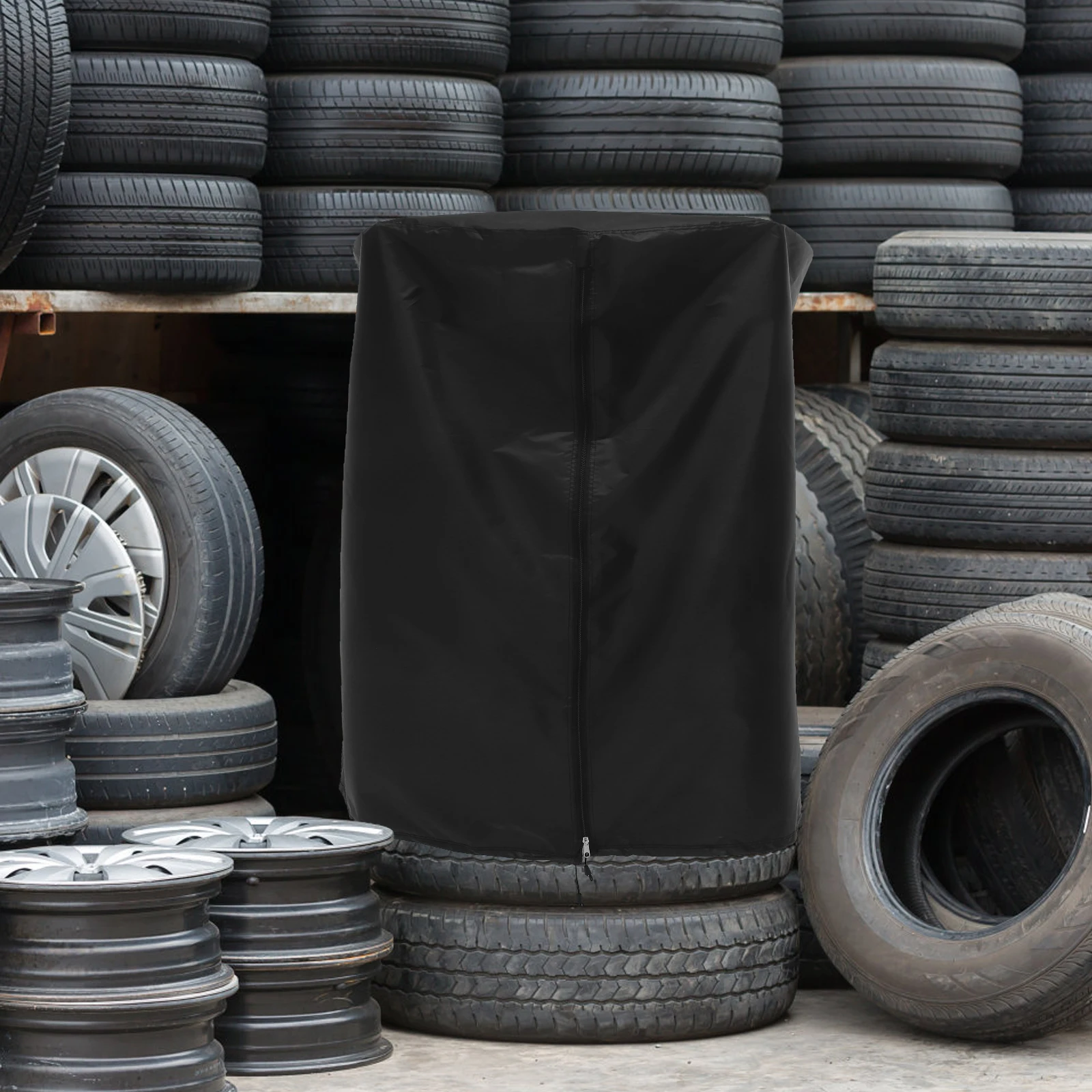 

Waterproof Auto Tire Wheel Cover Universal Rain Guard for Car Spare Tire Sun Protection Heavy Duty Travel Essential