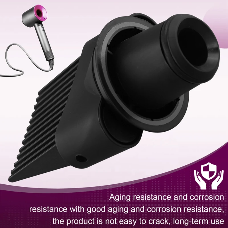 Para acessório de pente de dente largo Dyson adequado para secador de cabelo supersônico Dyson, bico de encaixe solto HD16