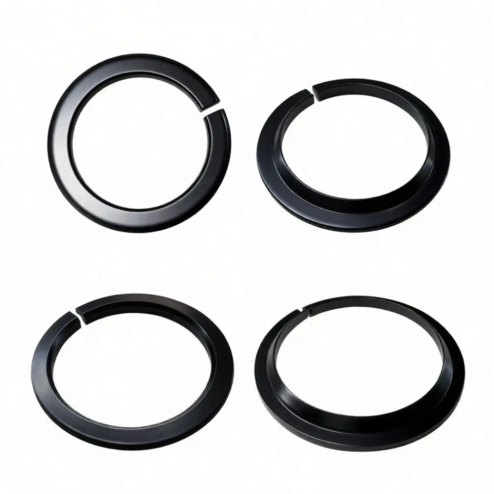For ZHIQIU Cycling Bike Fork Crown Race Aluminum Alloy Headset Base Split Type 30mm 39.8mm MTB Road Bicycle Parts Black