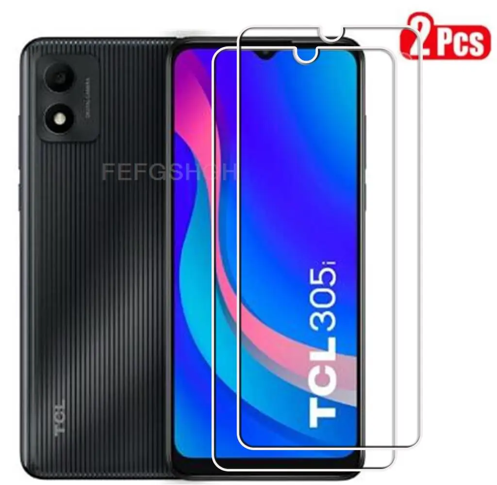 9H HD Protective Tempered Glass For TCL 305i 6.52