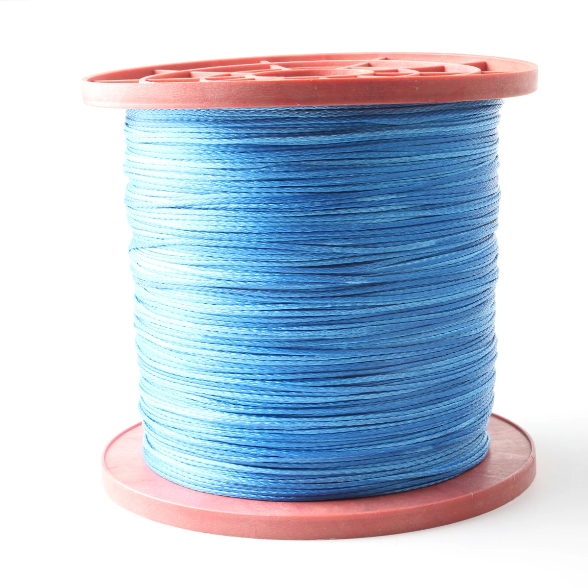 Cuerda trenzada UHMWPE 350LB 4 hebras 1.2mm para pesca submarina