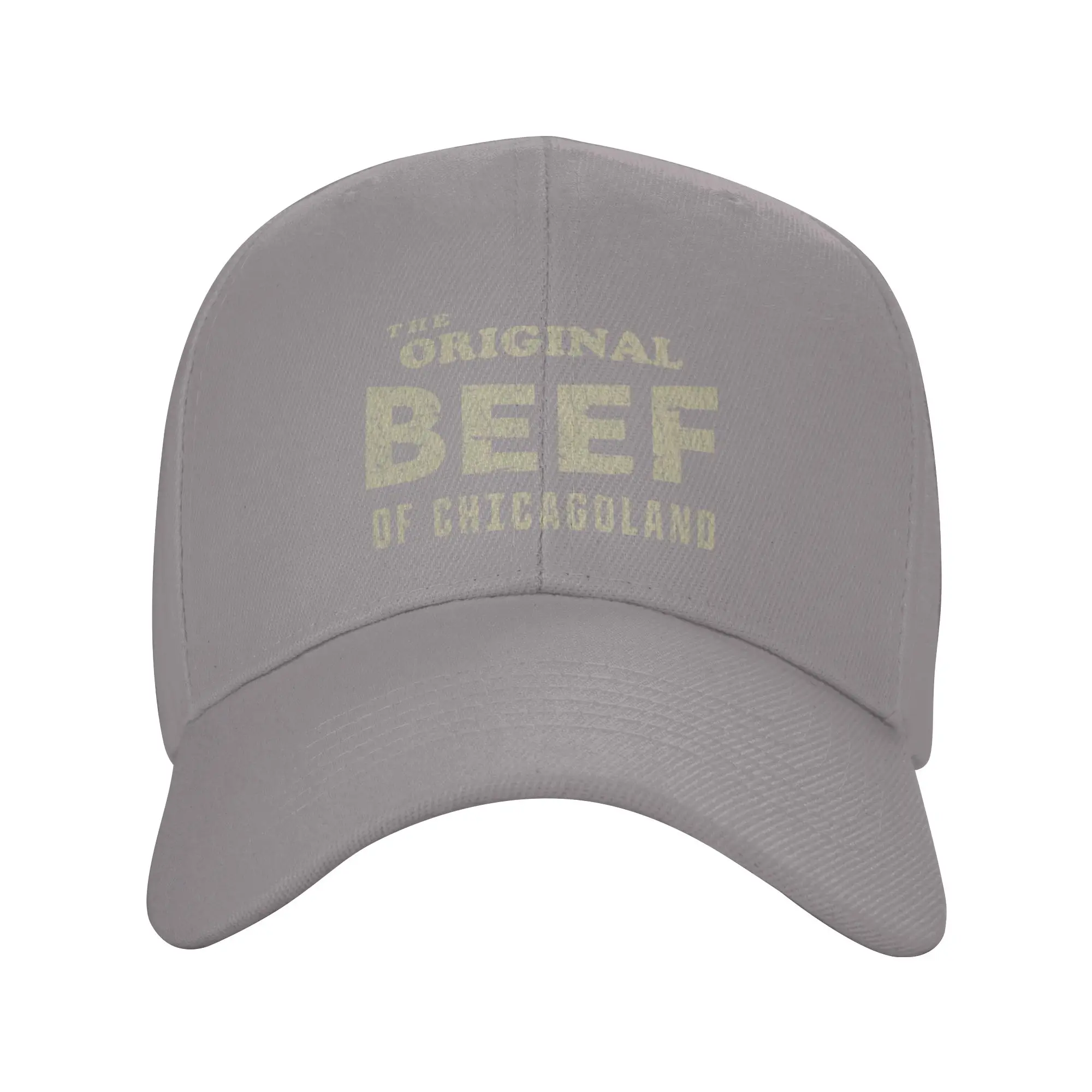 Hot Sale The Original Beef of Chicagoland 2017 Baseball Cap  Fashion Black Cap  Motorcycle Riding Black Cap