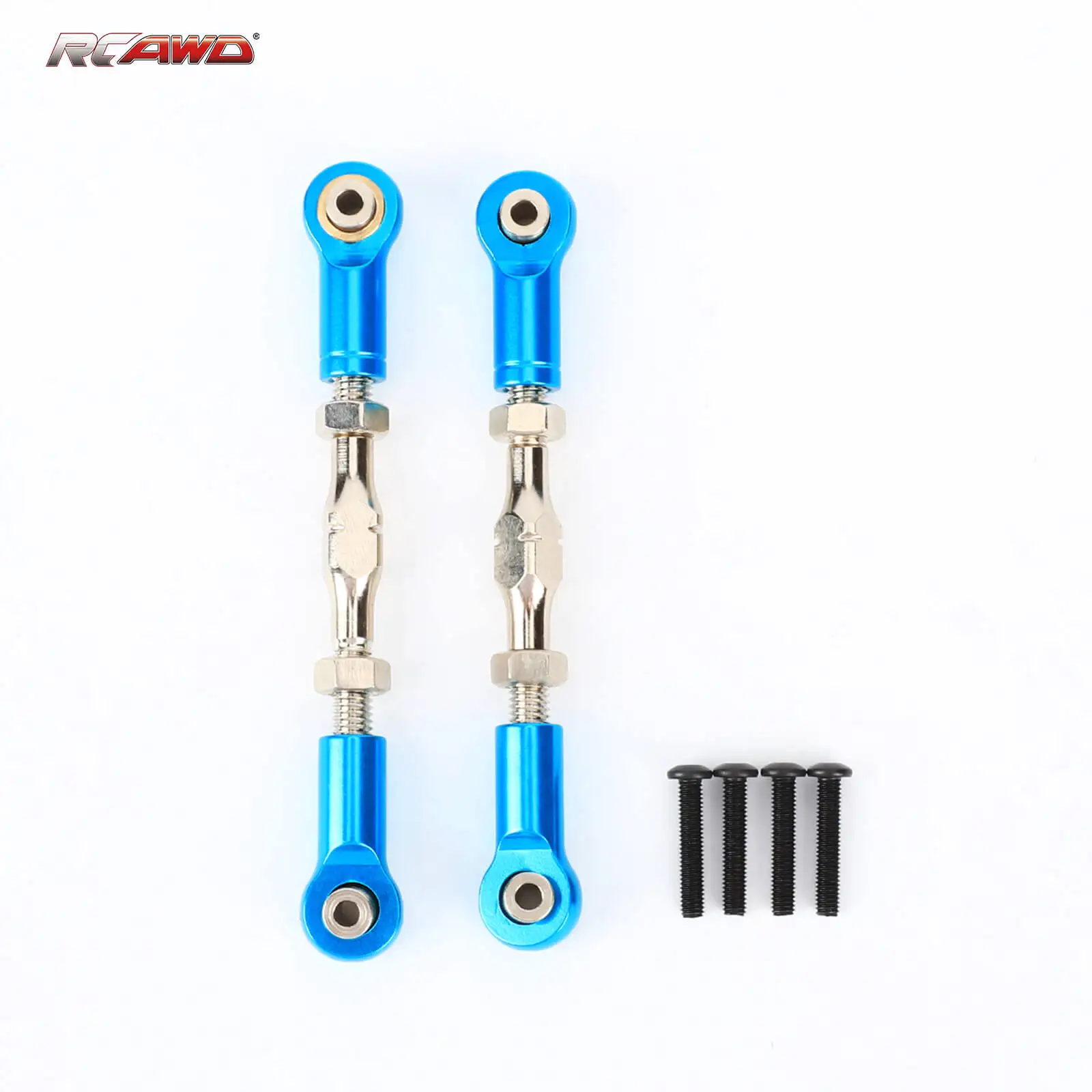 RCAWD aluminiowe grubsze przednie zawieszenie górne ogniwa do 1/10 LOSI Baja Rey 4WD 1/10 Hammer Rey U4 Rock Racer ulepsza części