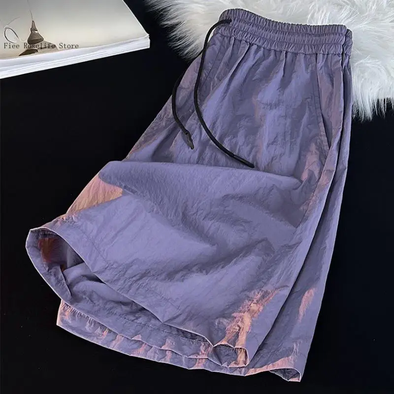 Summer Thin American Casual Outdoor Paratrooper Quick Drying Sport Beach Breathable Loose Shorts for Men