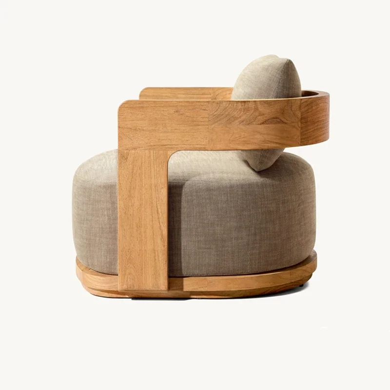 

-Garden Sofas Of Teak Wood Furniture Outdoor Patio Wooden Sofa Sets Luxury Exterior Furniture Set