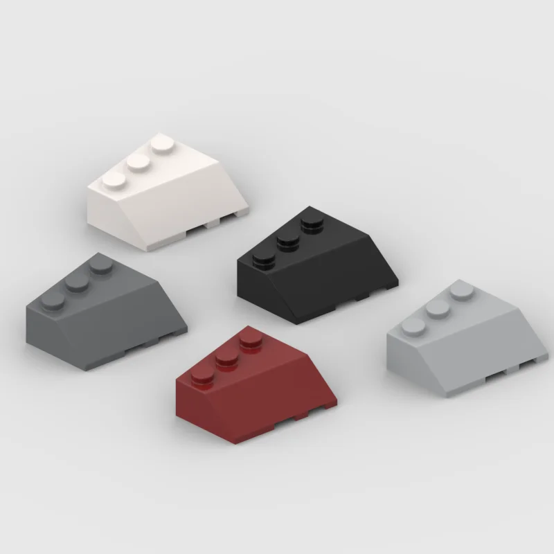 *Slope 3 x 3° Left * D212A 10 pcs DIY enlighten block brick part No. 42862 Compatible With Other Assembles Particles
