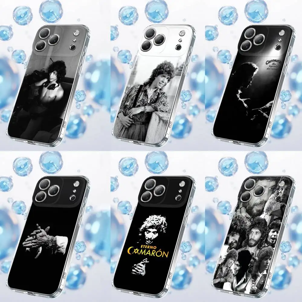 

C-Camaron de la Isla Leyenda Tiempo Phone Case For iPhone 17,16,15,14,13,12,11 Plus,Pro,Max,Plus,E,SE4,Air,Mini Transparent