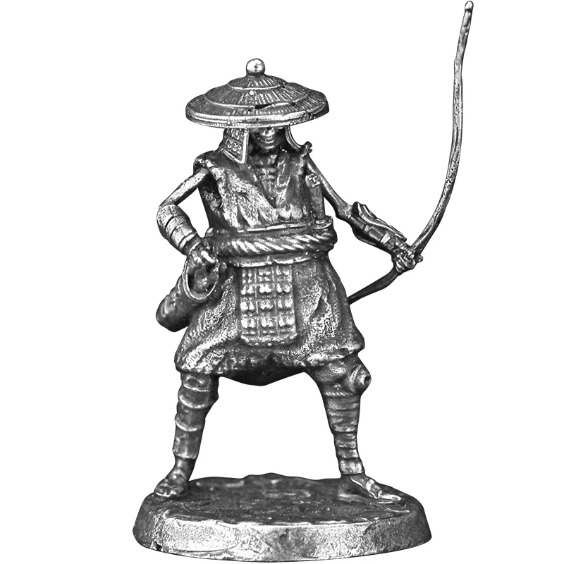 Metalen actiefiguren Oude skeletboogschutters Spookachtige krijger Soldaat Miniatuur bordspelstukken Ornament Accessoires Model