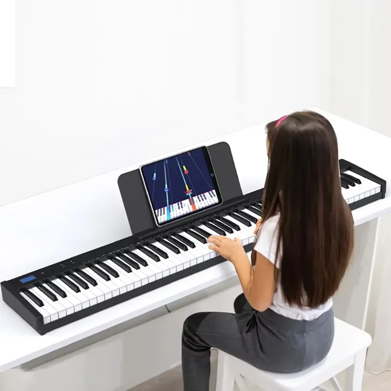 88 Keys Electronic Piano for Children Keyboard MIDI Output Built-in Stereo Speakers Beginner Digital Piano