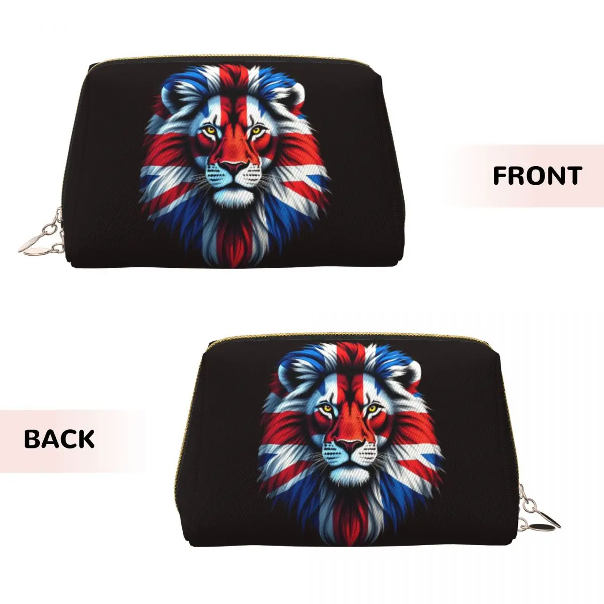 Union Jack Feel Of The UK Women Cosmetic Bags Travel Makeup Organizer Pouch Toiletry Storage Dopp Kit Case