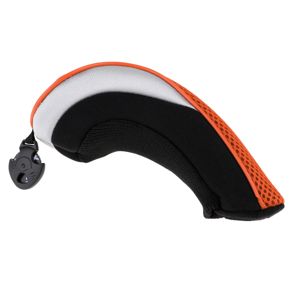 Golf Hybrid UT Club Rescue Head Cover Headcover with Number Tag