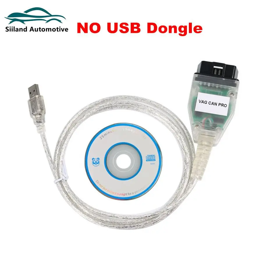 2022 New For VAG CAN PRO V5.5.1 Supports CAN BUS K-Line UDS Works For AUDI/VW VCP OBD2 Diagnostic Cable With FTDI FT245RL