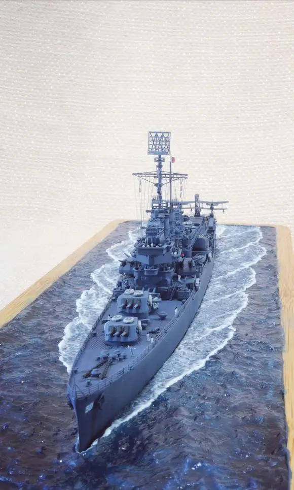 1/700 Brooklyn Class Cruiser With PE Toy Ship Homebuilt Model Hobby