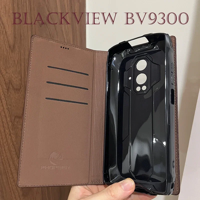 Genuine Leather Skin Flip Wallet Book Phone Case Cover On For Blackview N6000 A96 BV9200 BV9300 BV8900 A200 Pro BV 8900 9300 256