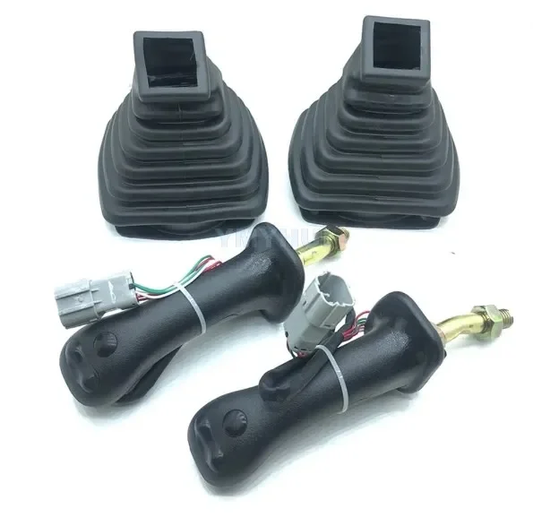 

FOR Excavator parts Doosan DH DX150 215 225 300 370-9C handle glue key control rod -Joystick handle 2pcs