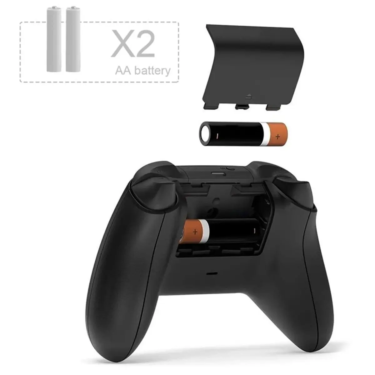 ac※-▼-●-manette-de-jeu-sans-fil-24g-2015-for-one-s-avec-joysticks-de-console-et-recepteur-adaptateur-24g-pour-pc-gamepad-b