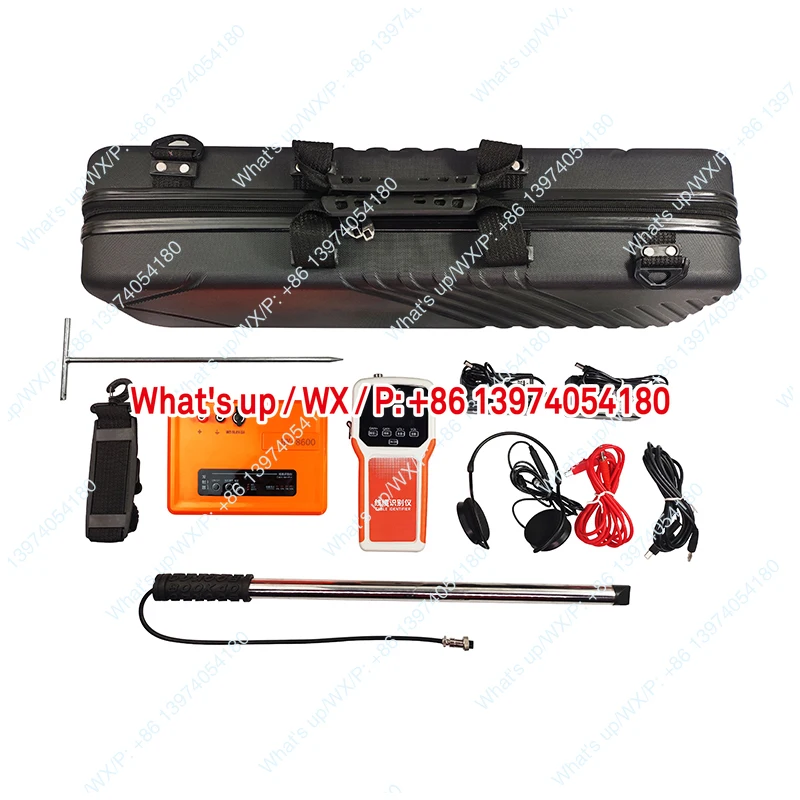 Fiber optic cable identification instrument detects fiber optic cables for precise and rapid identification during the survey