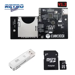 RetroScaler CUBEODE V1.2 Optische Drive Emulator Board voor GC Loder Zwitserse SD2SP2 Reader voor Alle Versie NGC GameCube Game Console