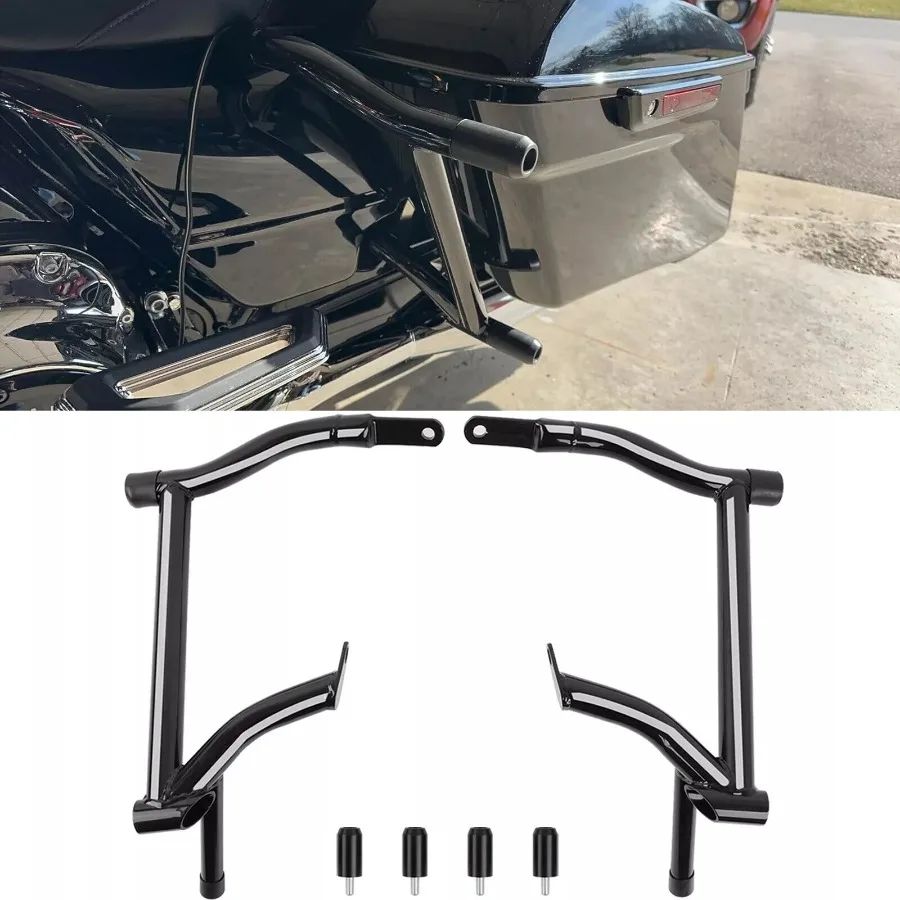

Седельная сумка Crash Bar, седельная сумка, защита для Harley Touring Street Glide 20092024