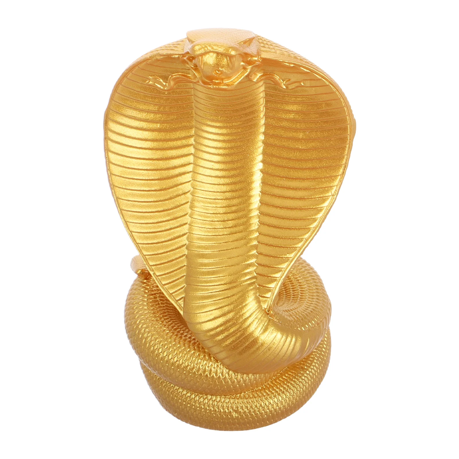 

Miniature Gold Chinese Zodiac Snake Decoration for Office Desk Home Shelf Vintage Style Brass Statue Year of The Snake 2025 New