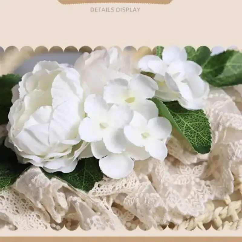 Bloom Fairycore Flower Woven Women 2025 New Vacation Sea Lolita Straw Bags Female Travel Hollow Out Beach Bag Aesthetic