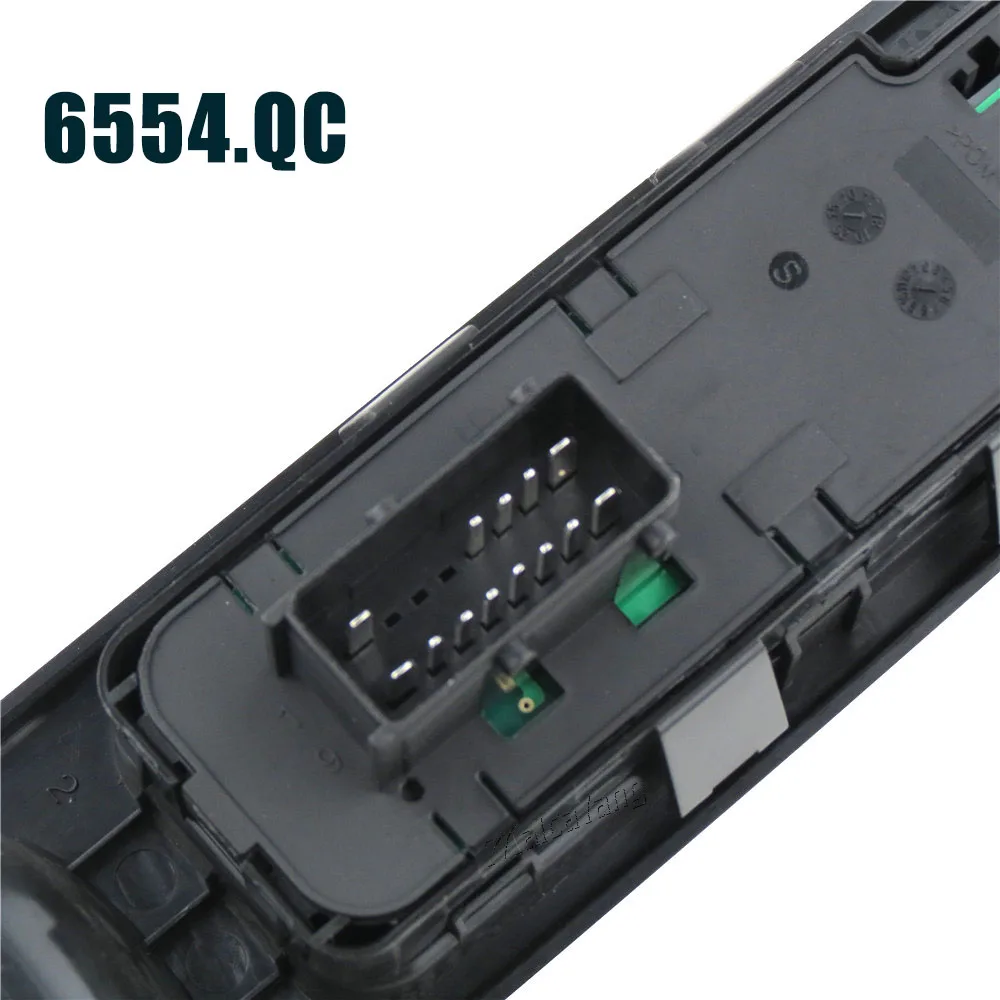 6554.QC 6554QC For Citroen C3 Picasso 2009 2010 2011 2012-2014 Peugeot Electric Control Power Master Window Switch