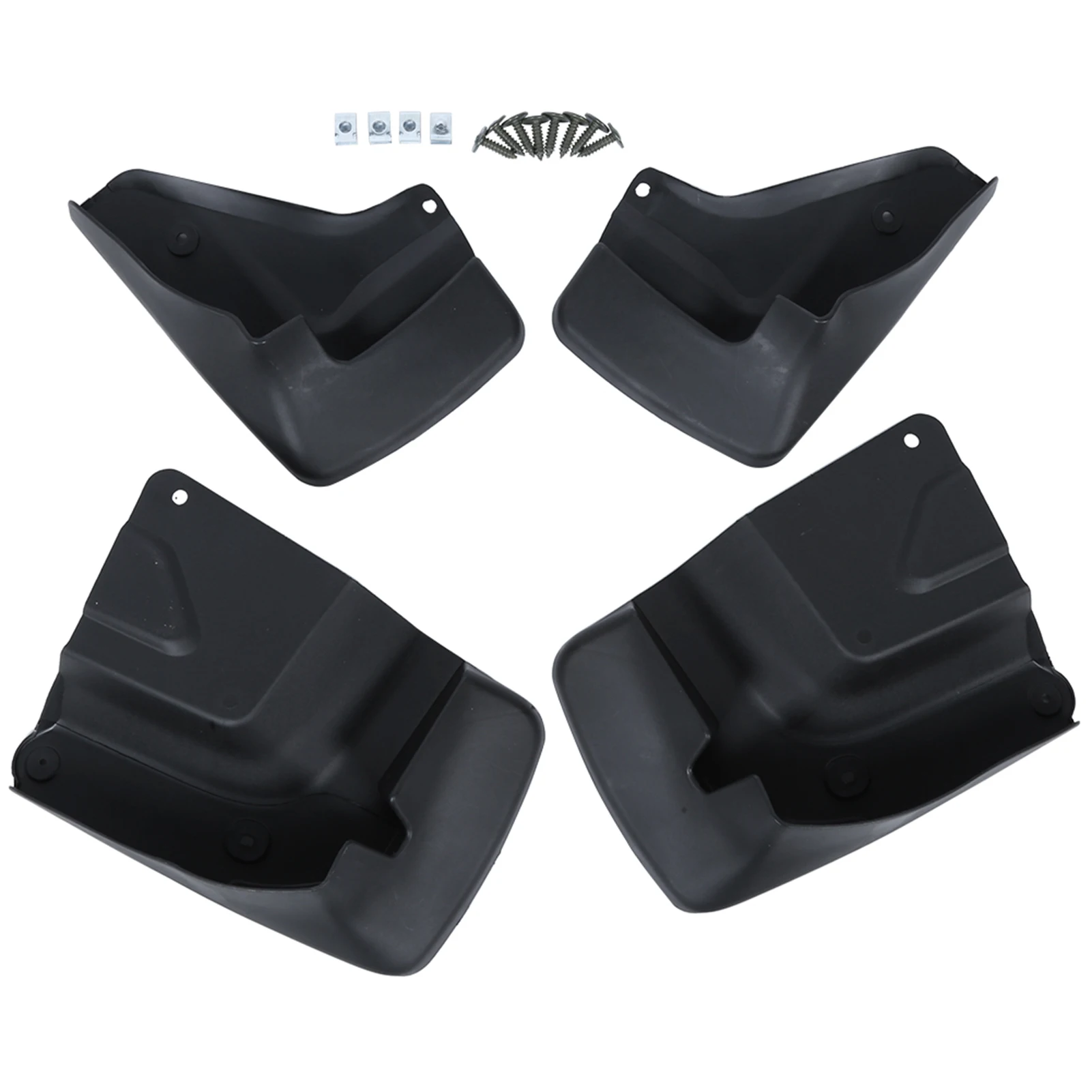 4pcs Splatter Guards Mud Flaps 08P09‑S04‑100 Replace Fit For Honda Civic 1996‑2000