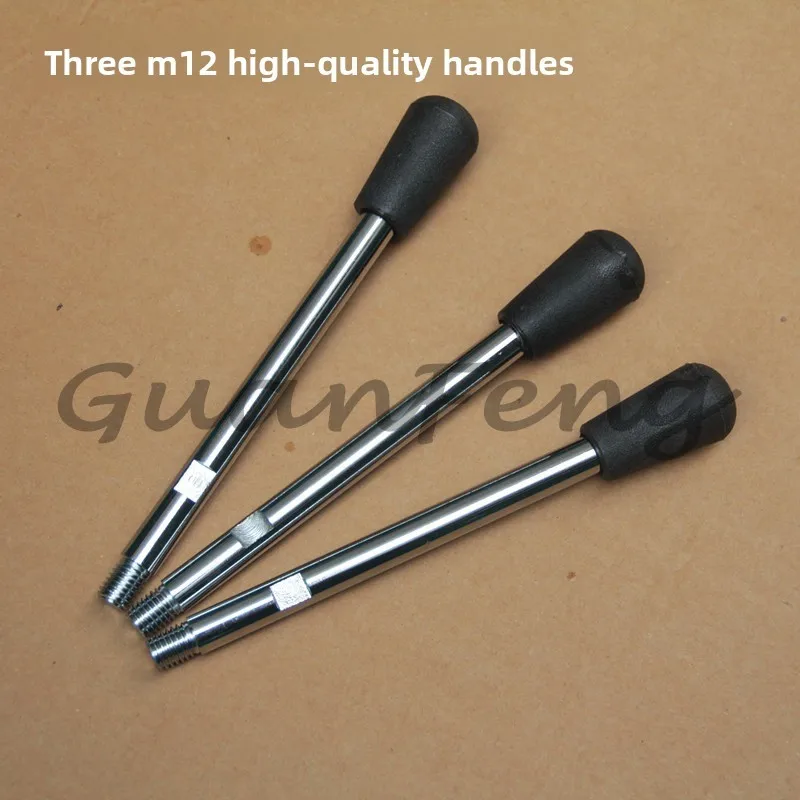Bench drill accessories 16MM handle, hand rod, down pressure handle, magnetic seat drill handle rod 10MM 12MM thread
