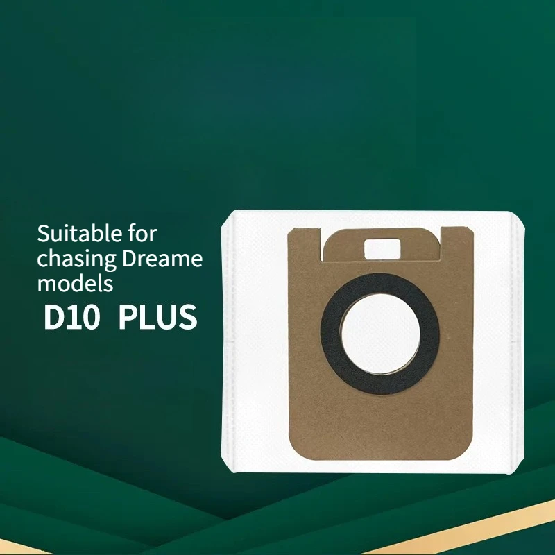

For Dreame D10 Plus & Mi Robot Vacuum Cleaner Premium High-Efficiency Filter Dust Collection Bags Accessories