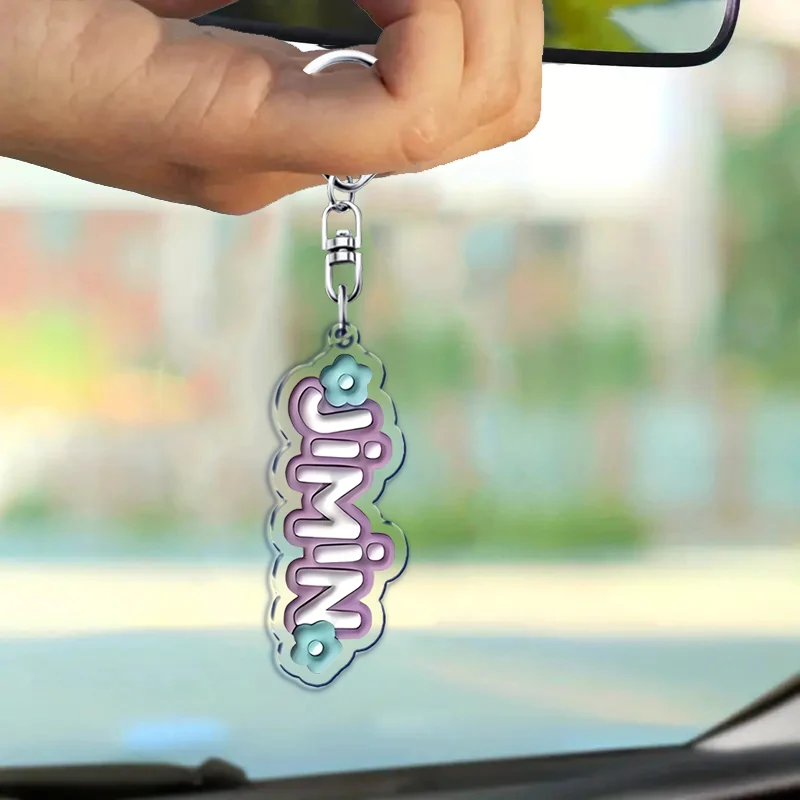 الموضة الكورية جيمين سلاسل المفاتيح ل اكسسوارات حقيبة K-pop Keyrings مجوهرات أصدقاء المشجعين الهدايا Kpop المعبود J-الأمل سلسلة مفاتيح السيارة