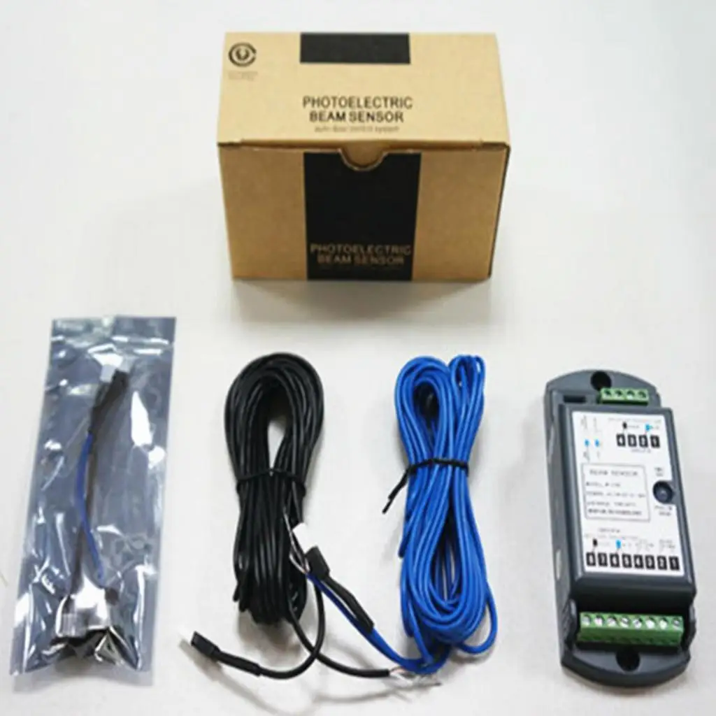 Automatic Door Safety Beam Sensor Anti Interference Relay Output Detector for Sliding Automatic Doors