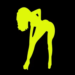 Motorcycle Car Stickers Waterproof Reflective Sexy Body Tank Decal