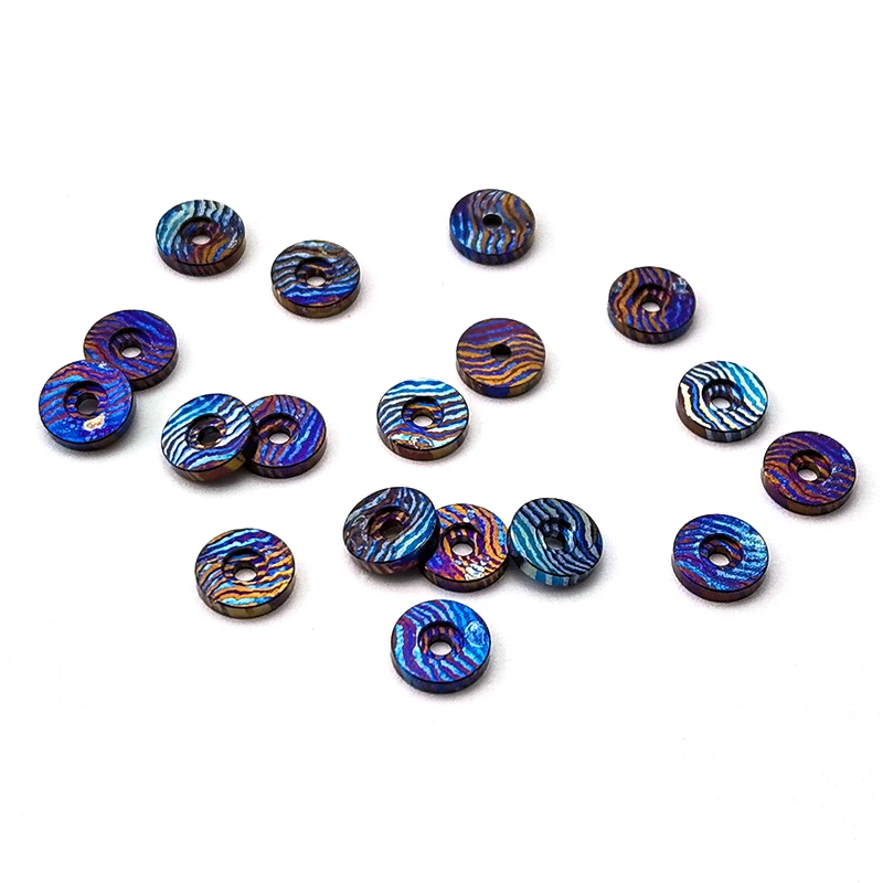 Folding knife accessories Titanium Damascus  Lockbar Stabilizer For Strider & Rick Hinderer XM Series