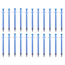 Seringue à insuline pour laboratoires scientifiques, outils de mesure à usages multiples, 50 pièces, 1ml