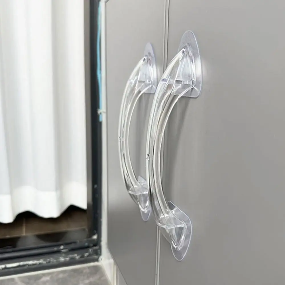 

Modern Self-adhesive Door Handle Strong pasting Safe Grip No-punching Door Handle Traceless Non-slip Door Pull Fridge Door