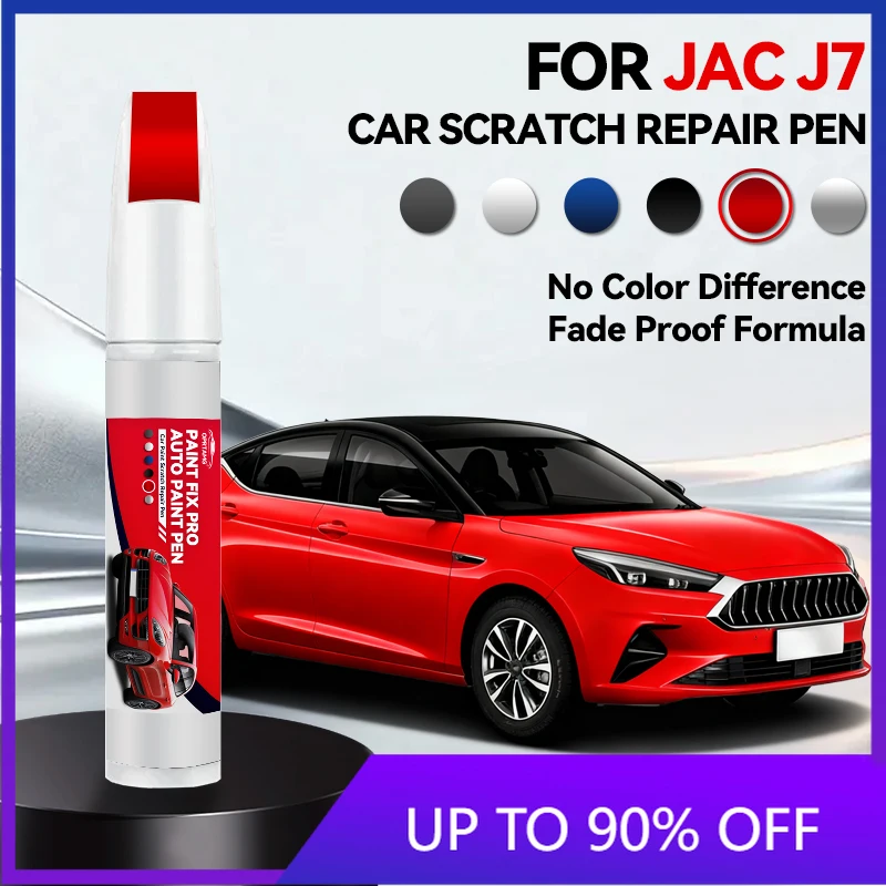 

Car Accessories Tool For JAC J7 1990-2026 Paint Repair Pen Touch Up Scratch Remover DIY Auto Accessories Black White Silver Blue