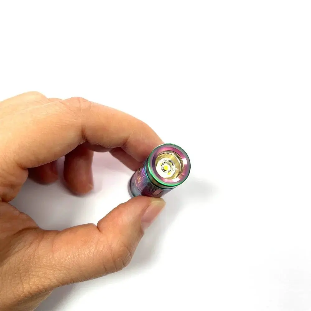 Speras ARC Titanium USB-C Key EDC Flashlight Rechargeable Flashlights Mini Torch Light Zaklamp