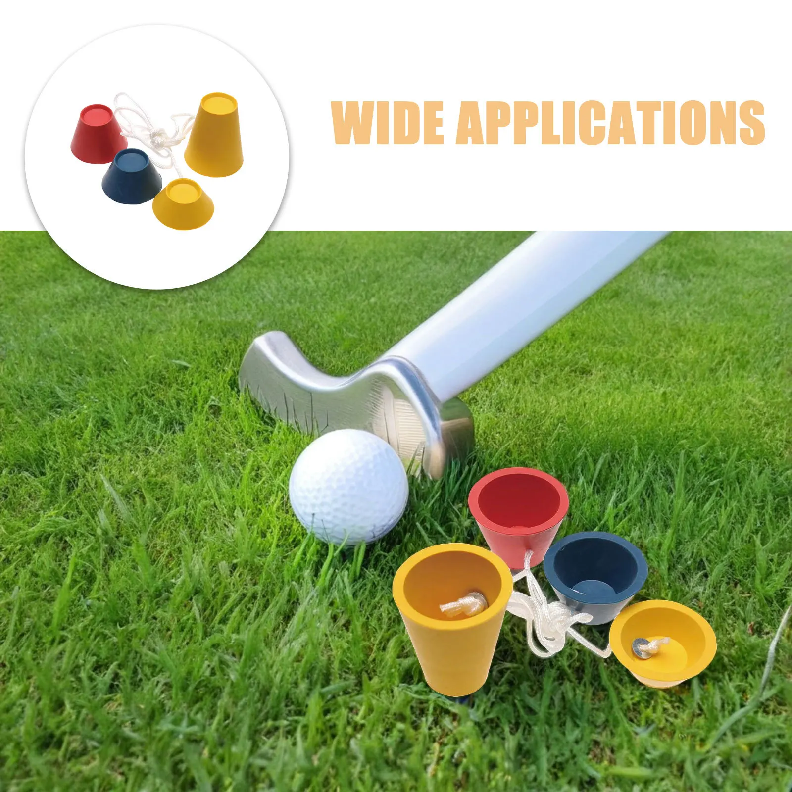 6 مجموعات من نطاق قيادة الجولف، ملحقات محول حصيرة الضرب #3