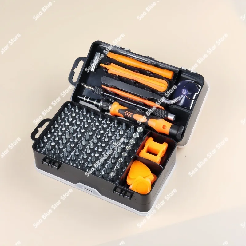 Multifunctional and multi-purpose disassembly machine, full set of tools, special-shaped screwdriver 115-in-1 screwdriver set