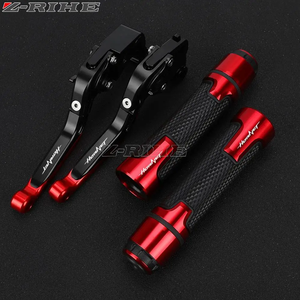 CB 599 CB600 F Motorcycle Extendable Adjustable Brake Clutch Levers Handlebar grip For HONDA CB599 CB600F HORNET 1998-2006 2005